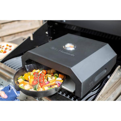 La Hacienda Barbecue Pizza Oven Black