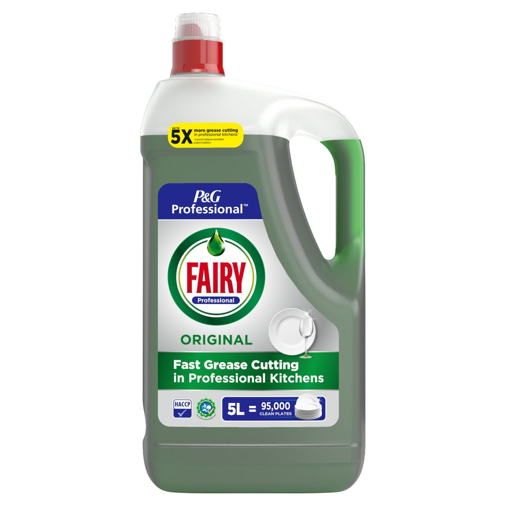 Prof Fairy Washing Up Liquid Original 5L