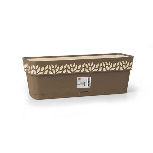 Opera Flower Box 30cm Light Brown