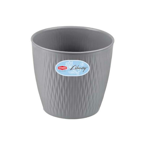 Liberty Pot Round 16cm Grey