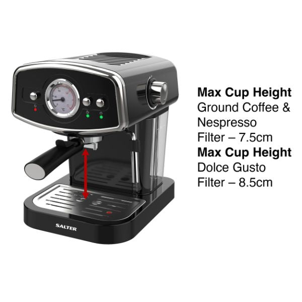 Salter barista online coffee machine