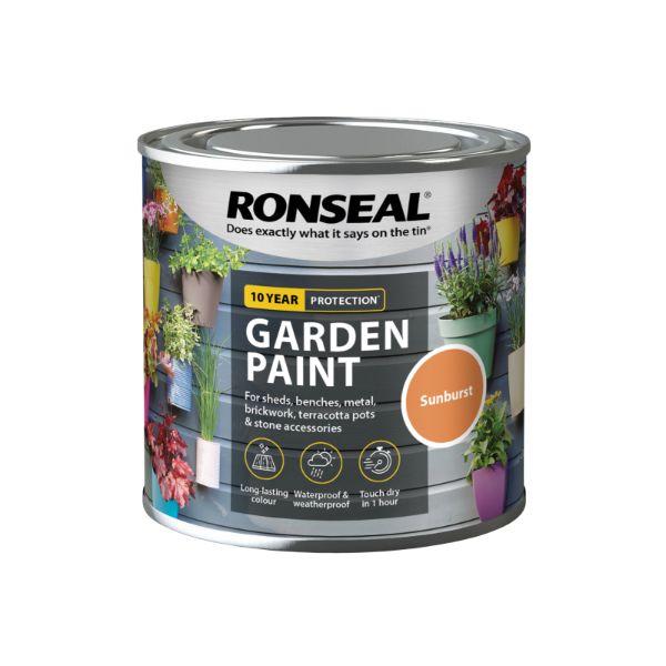 Ronseal Garden Paint Sunburst - 250Ml