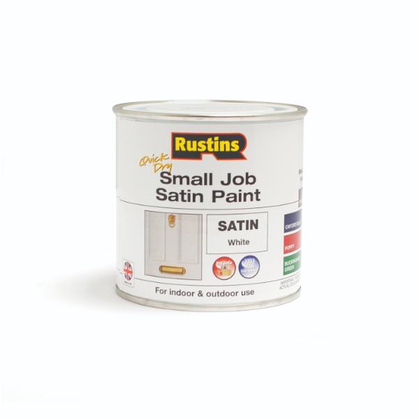 Rustins Small Jobs White Satin Quick/ Dry 250ml