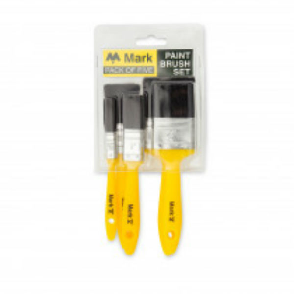 Mark 5 Piece Paint Brush Set