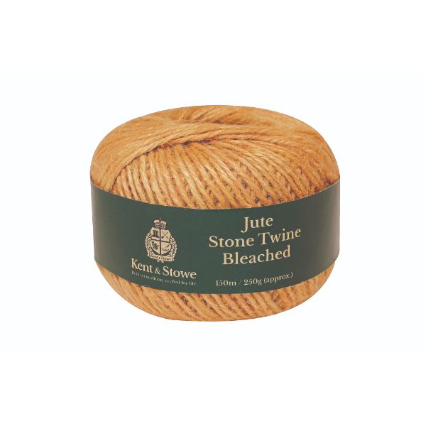 Westland Jute Twine Bleached Stone 150M 250Gm