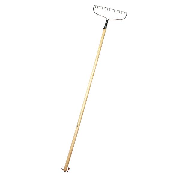 Burgon &amp; Ball RHS Stainless Steel Ground Rake 164cm