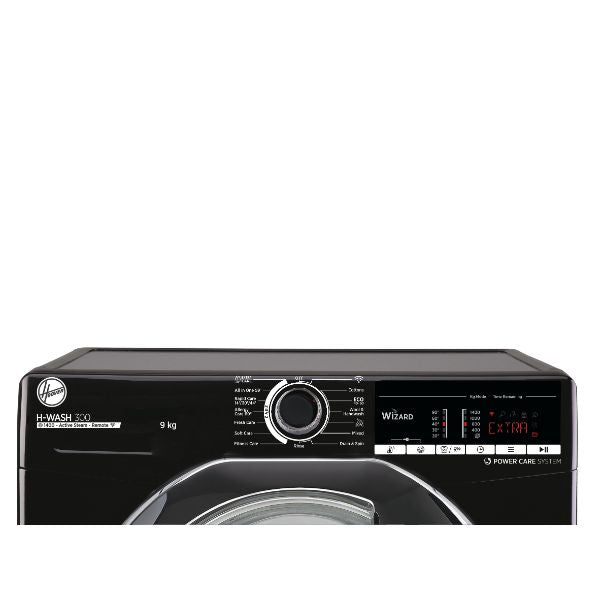 Hoover H3WS495TACBE80 H-Wash 300 9kg Freestanding Washing Machine Black C Rated