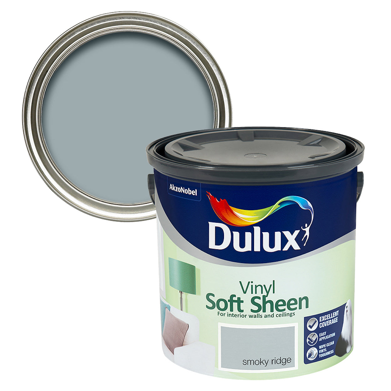 Dulux Vinyl Soft Sheen Smoky Ridge 2.5L – Co-Op Superstores