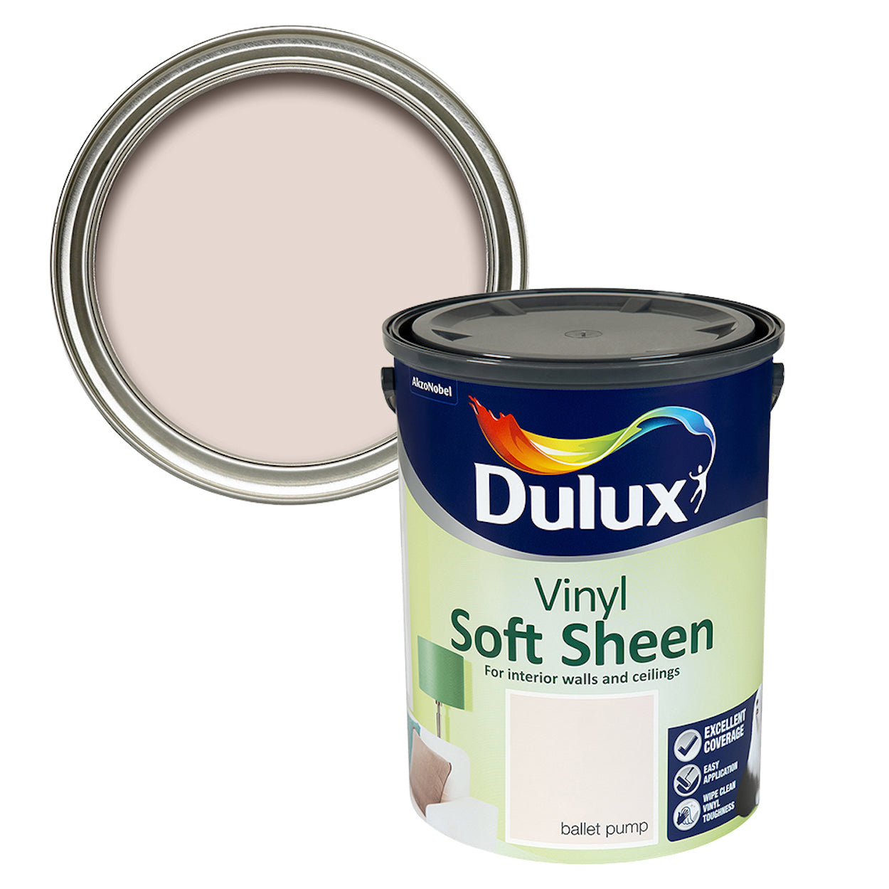 Dulux Vinyl soft Sheen Ballet Pump 5L