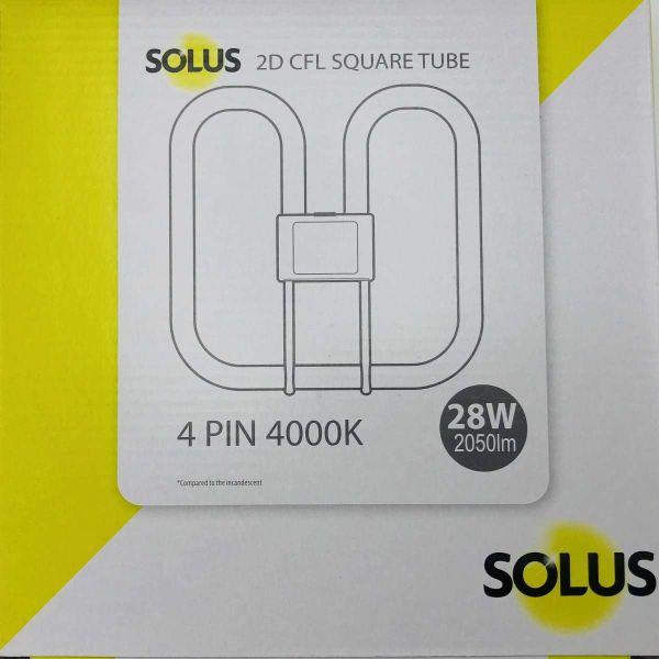 Solus 28W 4 PIN Flourescent Square Tube