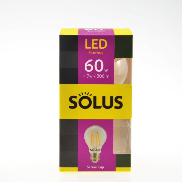 60W = 7W ES Clear A55 XCross LED