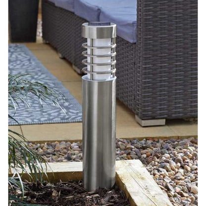 Smart Garden Super Bright Orion - Stainless Steel Bollard 20L (50 X 10cm)