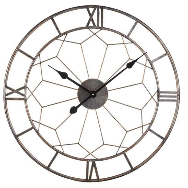 Smart Garden Outside In Designs London 23&quot; Skeleton Wall Clock