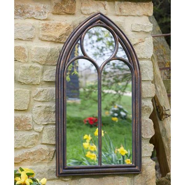 Smart Garden Outside In Designs Abbey Mirror - Coppergris