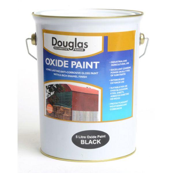 Douglas Oxide Paint Black 5L