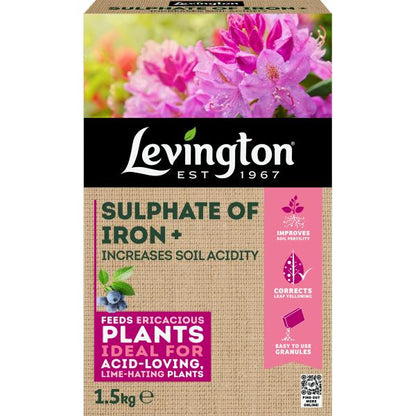 Levington Sulphate Of Iron Ericaceous Plant Food 1.5Kg