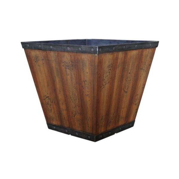 Barn Wood Planter D37H33