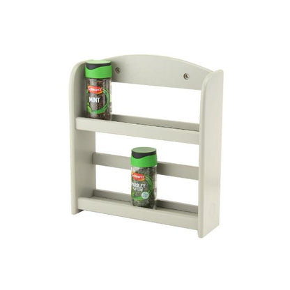 Spice Rack 2 Tier - Grey