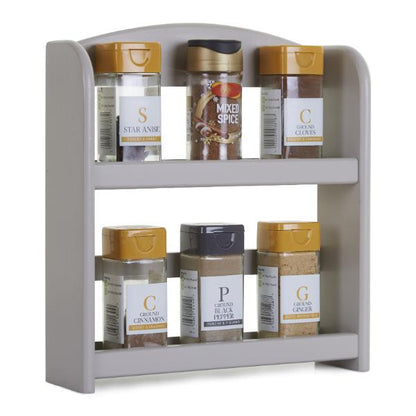 Spice Rack 2 Tier - Grey