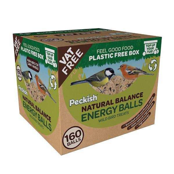 Peckish Natural Balance Energy Balls 160 Box