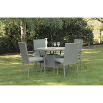 Rio 4 Seater Rattan Dining Set