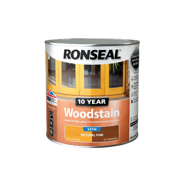 10 Year Woodstain Natural Pine 2.5L