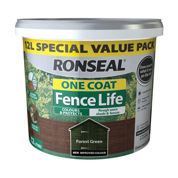 Ronseal One Coat Fencelife 12L