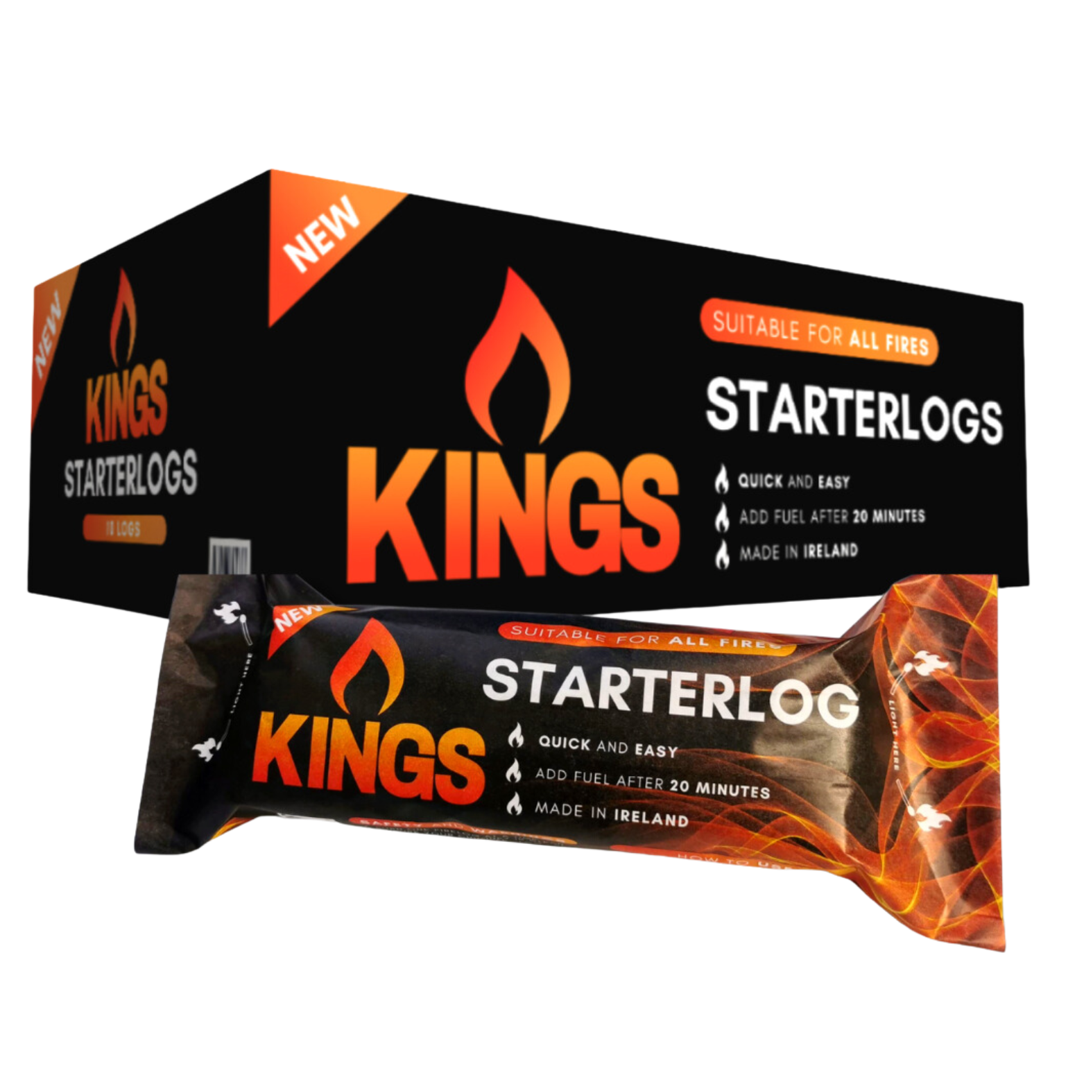 Kings Fire Starter Log