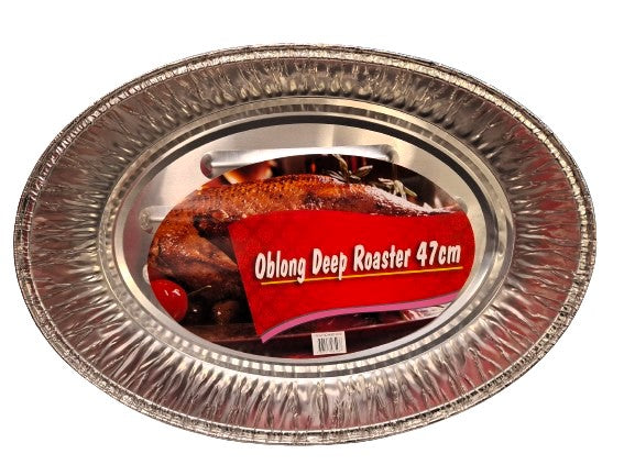 Foil XL Oval Deep Roaster 47Cm