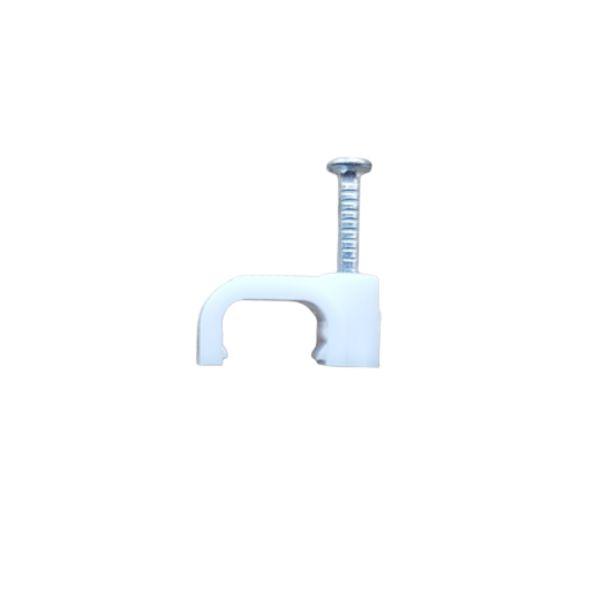 8mm 1.5 Twin &amp; Earth Flat Cable Clips (20)