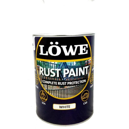 Lowe Rust Paint White, 2.5ltr