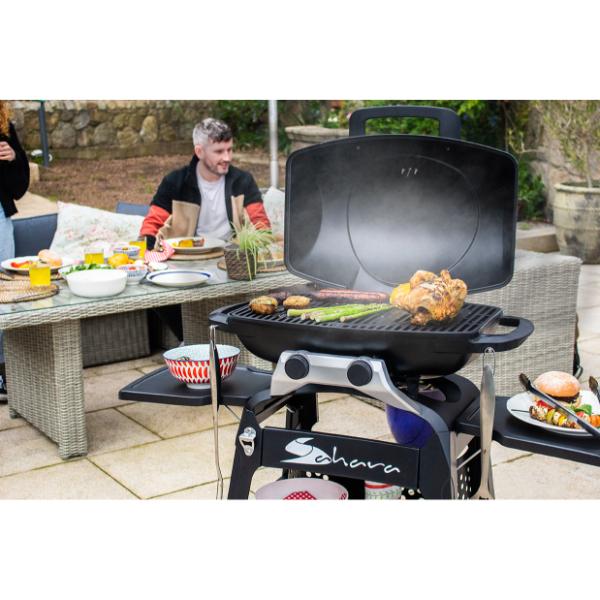 Sahara Storm 2 Burner Semi-Portable Gas BBQ – Co-Op Superstores