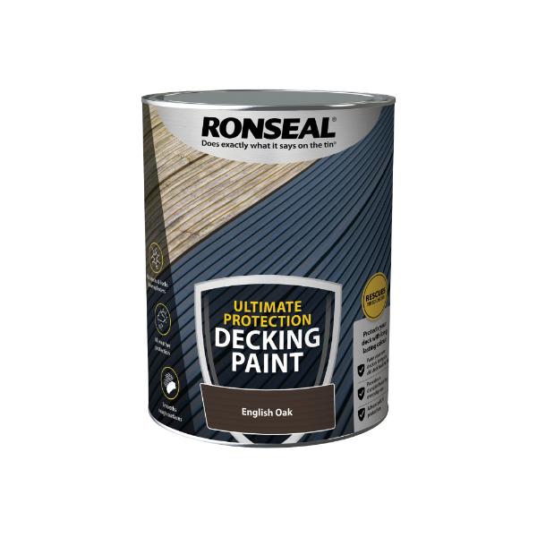 Ultimate Decking Paint English Oak 5L