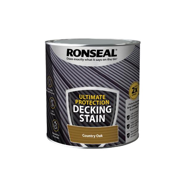 Ultimate Protection Decking Stain Country Oak 2.5L