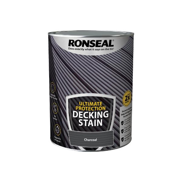 Ultimate Protection Decking Stain Charcoal 5L