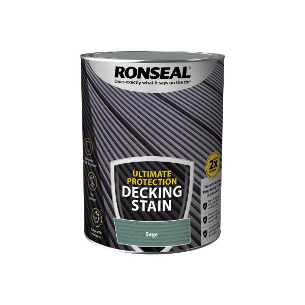 Ultimate Protection Decking Stain Sage 5L