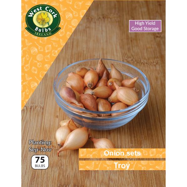 West Cork Bulbs Onion Sets Troy 75 Bulbs (Red Skin)