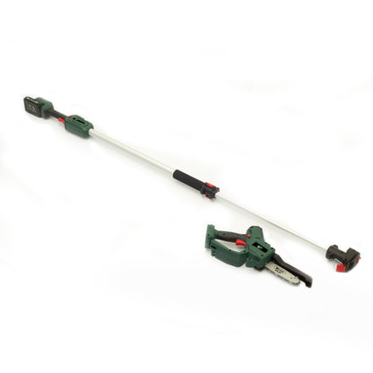 Webb 20v Eco Cordless 15cm Pruning Saw extension pole with 1 x 2ah battery &amp; charger