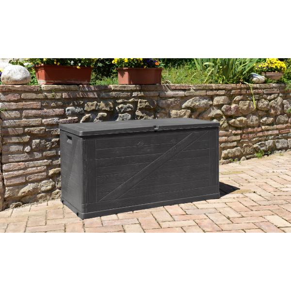 Toomax Woodys Outdoor Storage Box 420L (H63.5xL119.5xD56cm)