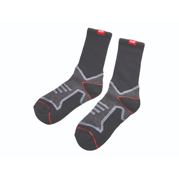 Scan Work Socks Twin Pack