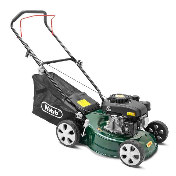 Webb Classic Push Petrol Lawnmower 41cm 132CC