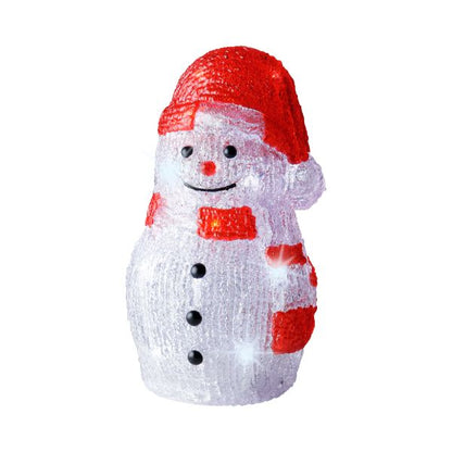 LED Snowman Battery Operated Indoor 25cm - 4 designs