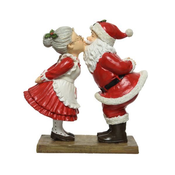 Santa figure polyresin