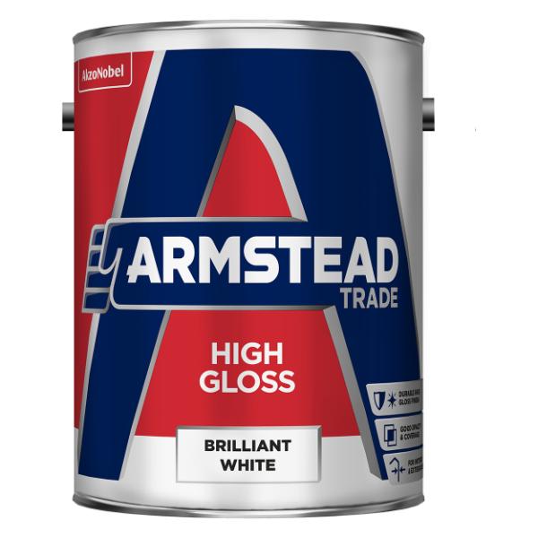 Armstead Trade High Gloss Brilliant White 5L