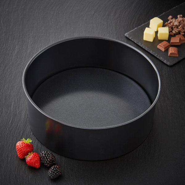 Loose Base Deep Cake Tin Non-Stick Round 25cm/10in