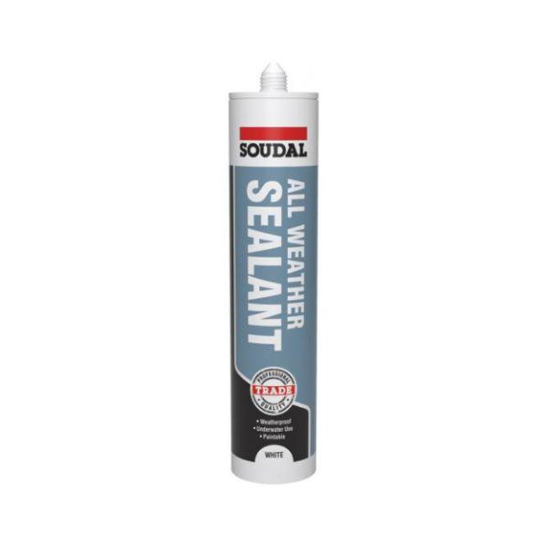 Soudal All Weather Sealant White 290ml