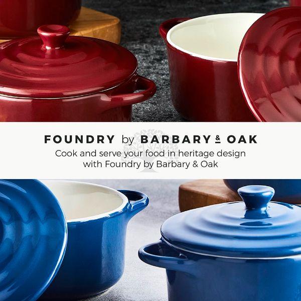 Set of 4 Foundry Ceramic Pasta Bowls by Barbary & Oak