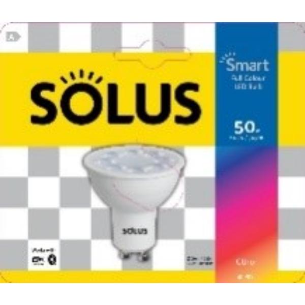 Solus Smart 50w = 4.9W GU10 WIFI+BLE DIM+CCT+RGB