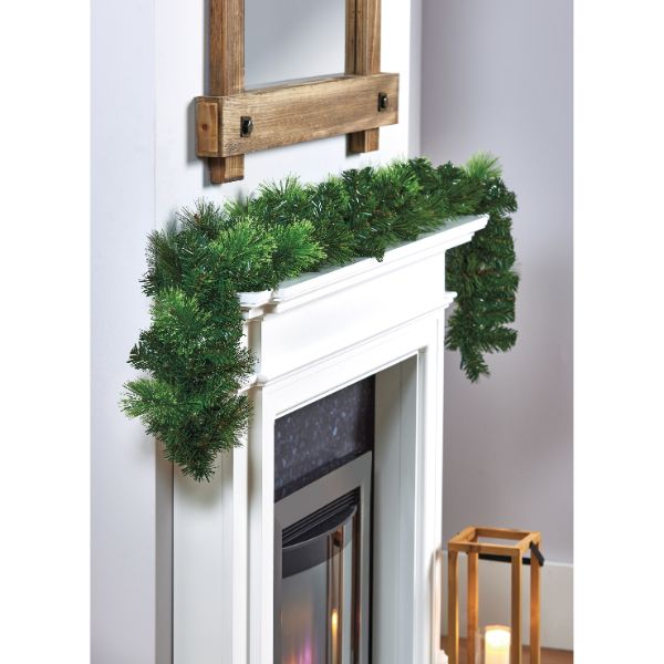 2.7M Nevada Fir Garland PVC with Cashmere Tips