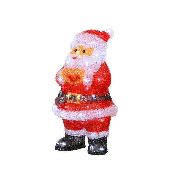 LED Acrylic Santa 41.5cm